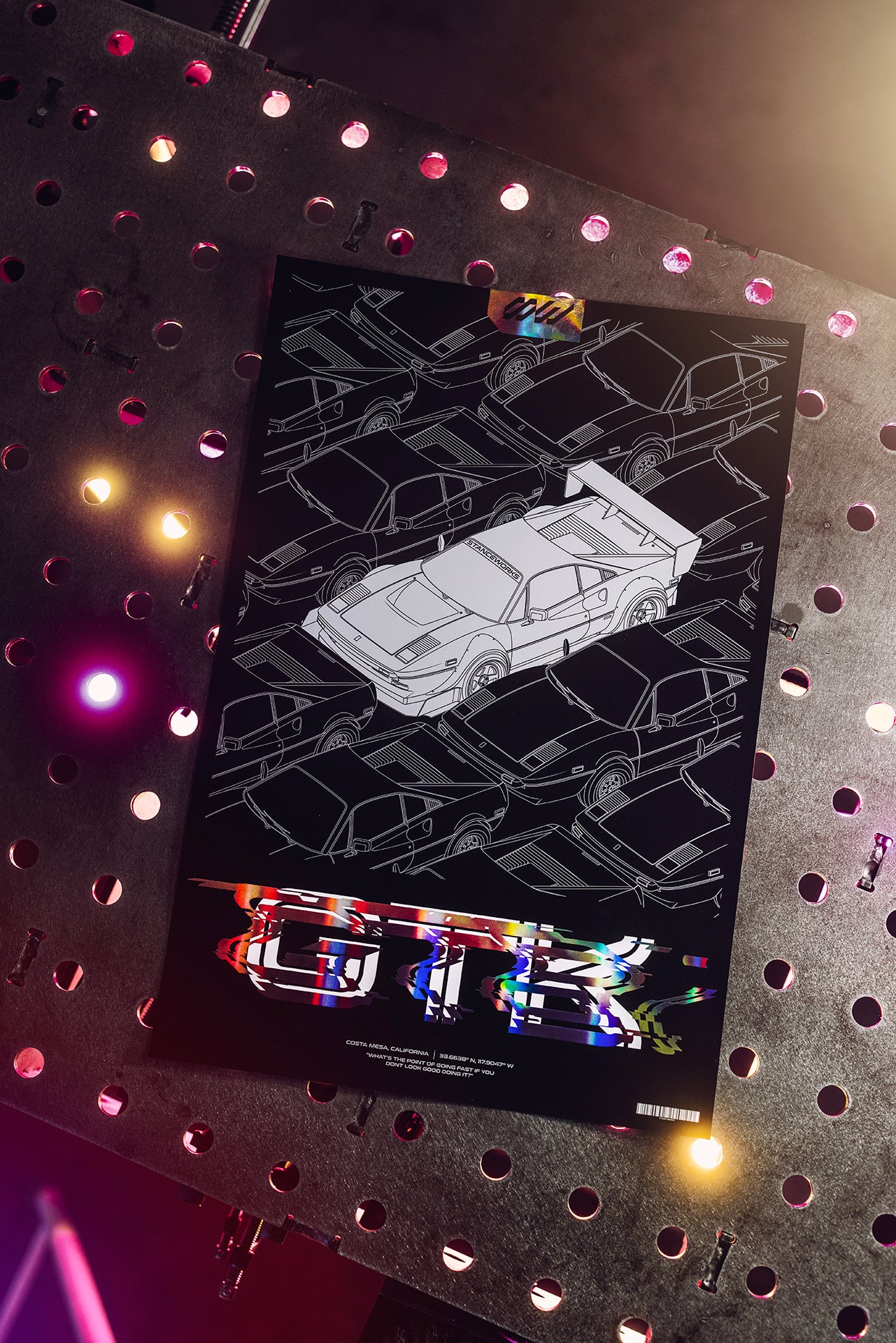 G T K - Limited Holographic Art Print