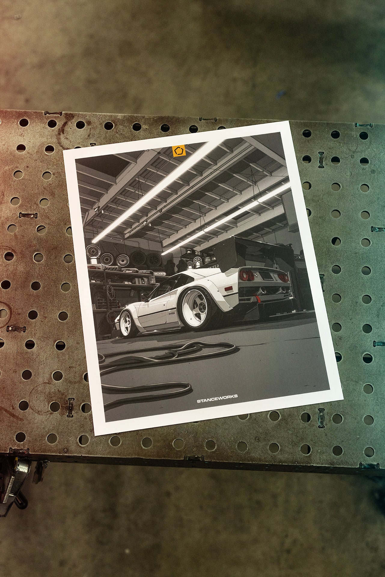 Body In White - Limited Art Print