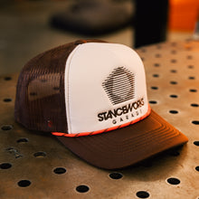Load image into Gallery viewer, The SW Garage Foam Trucker - White/Brown
